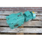 115 RPM 1,5 kW Asmaat 38 mm. Unused.